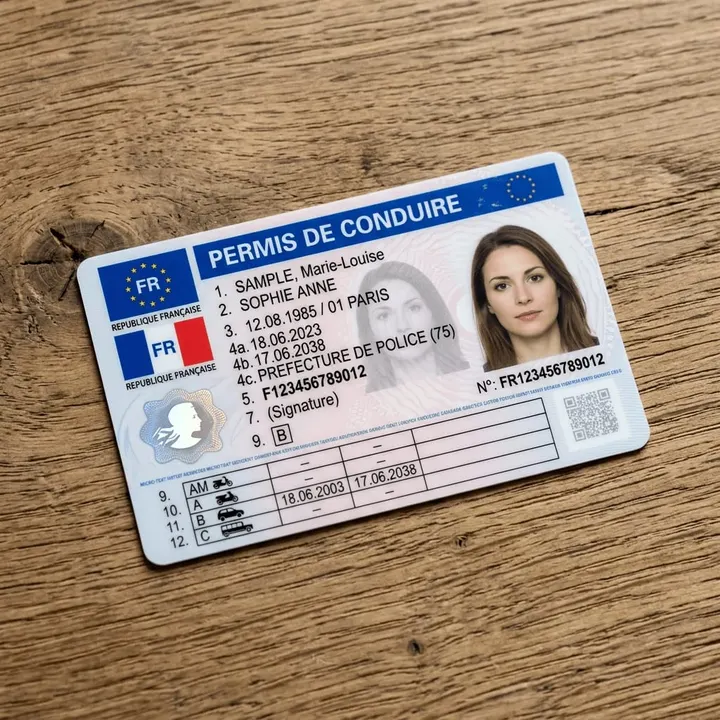 Traduction officielle permis JAF Japon