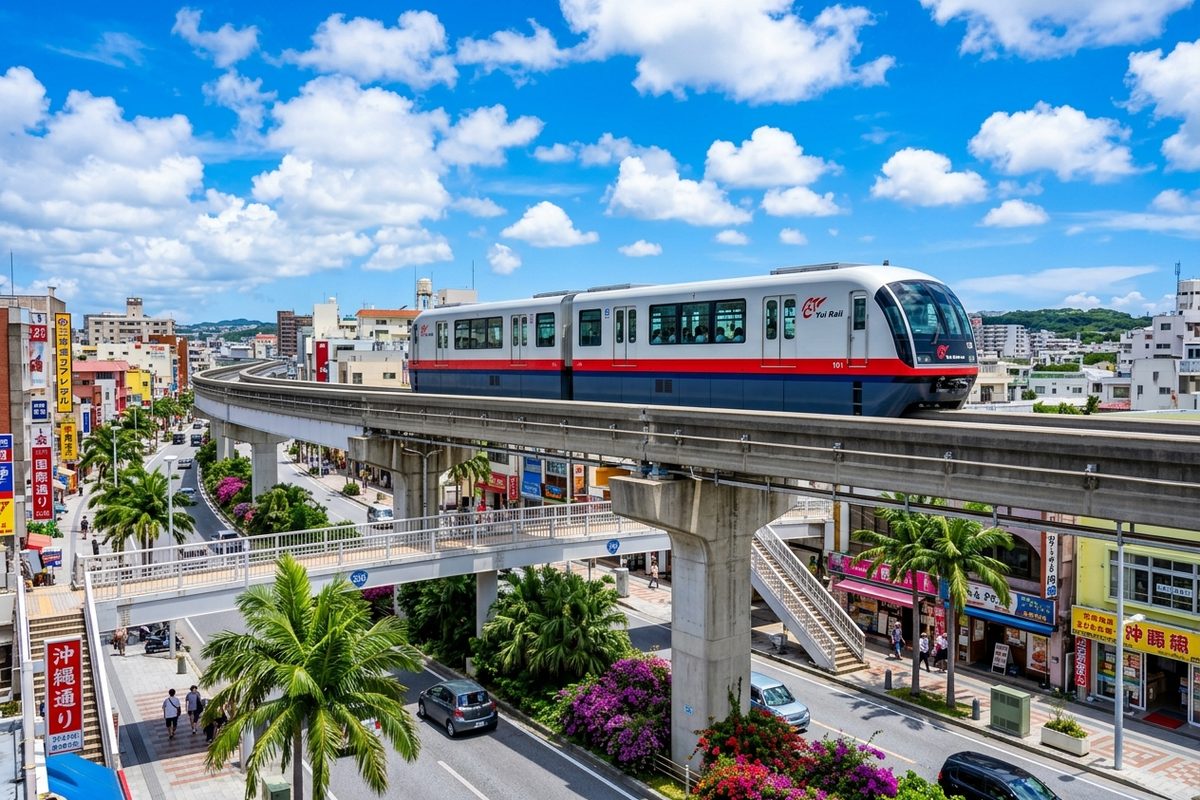 Visiter Okinawa sans Voiture : Bus, Monorail & Ferries